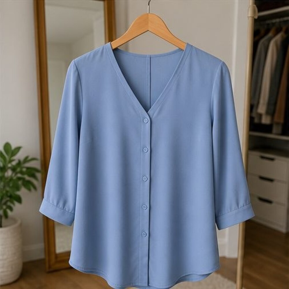 Blue Cami Blouse